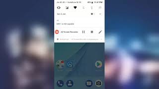 Remove HD capable and Apps running in background notification  in MI A1 | Oreo update 2018