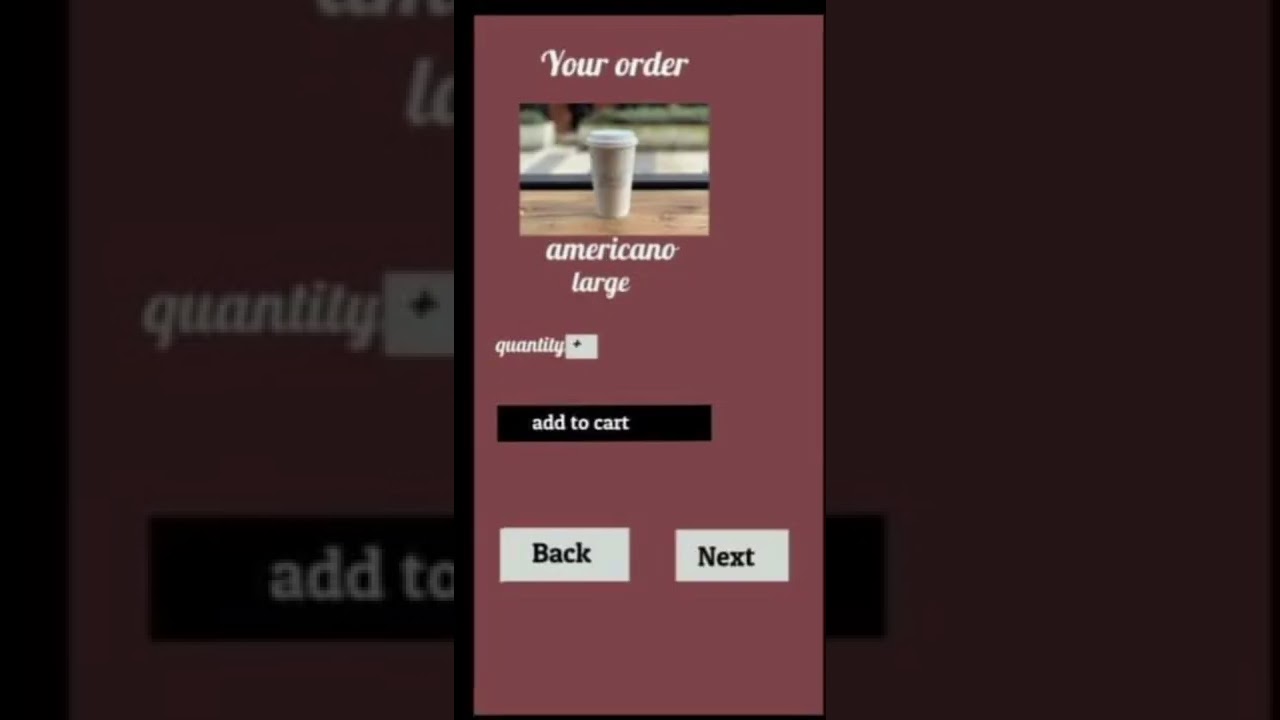 KC coffee shop prototype