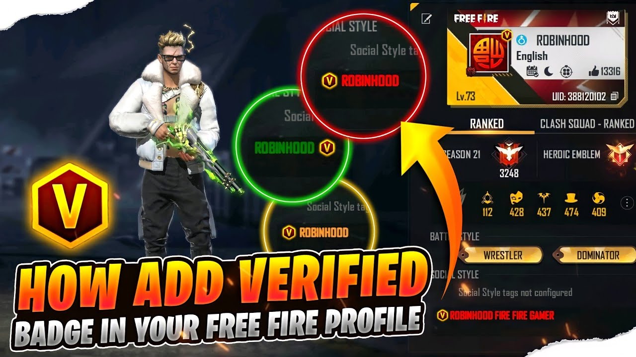 What Is V Badge In Free Fire Uses And How To Get It Firstsportz