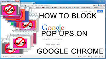 How to block pop ups on google chrome. Video tutorial easy to follow only 5 steps