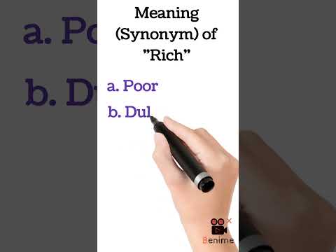 My Definition Of Rich Bangla Meaning