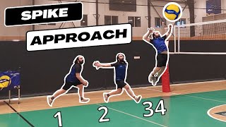 How to Spike : Perfecting Your Timing #volleyball