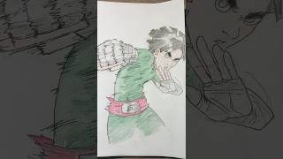 Dynamic Pose Sketch || #art #anime #drawing #naruto