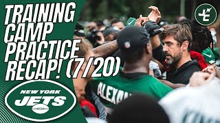 New York Jets Training Camp Practice RECAP DAY 2! Light First Day | 2023