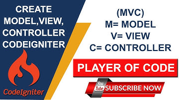 Create Model View Controller || CodeIgniter Tutorial 2020 || CodeIgniter Tutorial for Beginners