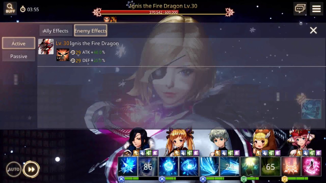 [OVERHIT] Lvl 30 Ignis Water Team