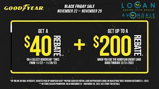 Goodyear Black Friday Promotion