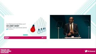 Can Shakespeare help Britain save? Plenary 14 at PLSA Annual Conference 2016