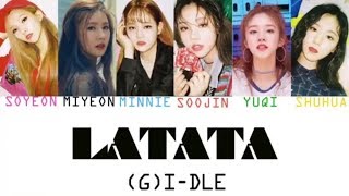 (G)I-DOL-LATATA【カナルビ 한국어 日本語】