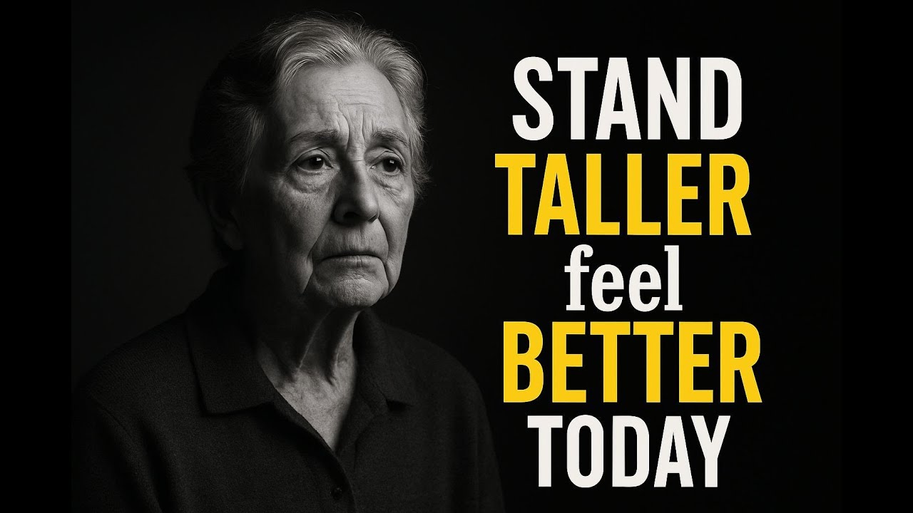 The Simple Posture Correction That Reduces Back Pain Without Medication | Elderly Whispers