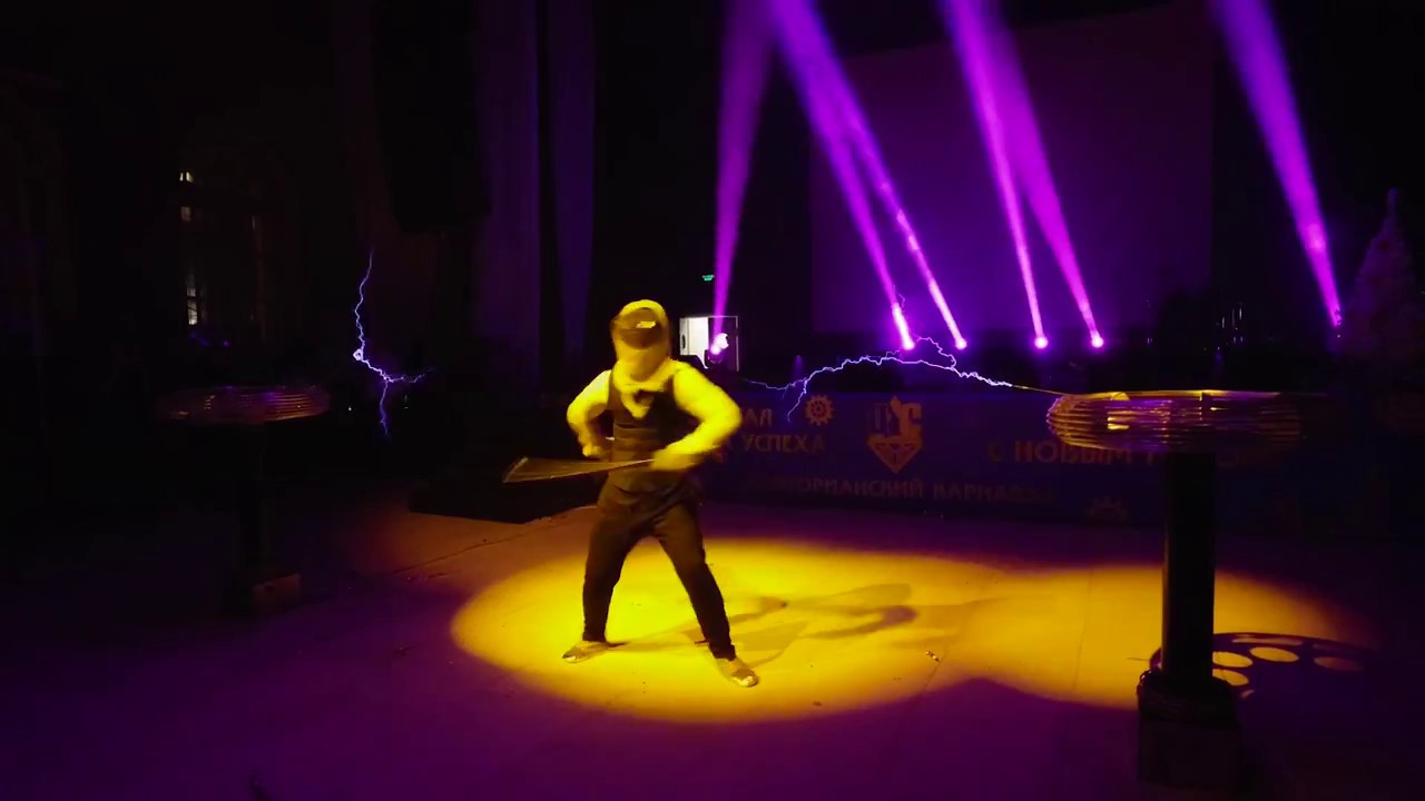 Тесла шоу видео