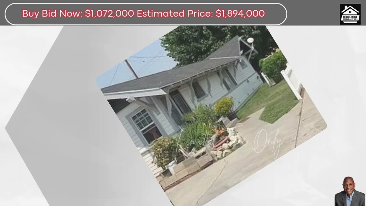 Foreclosure Property -Beautiful Home in the Heart of Bellflower – A Must See!