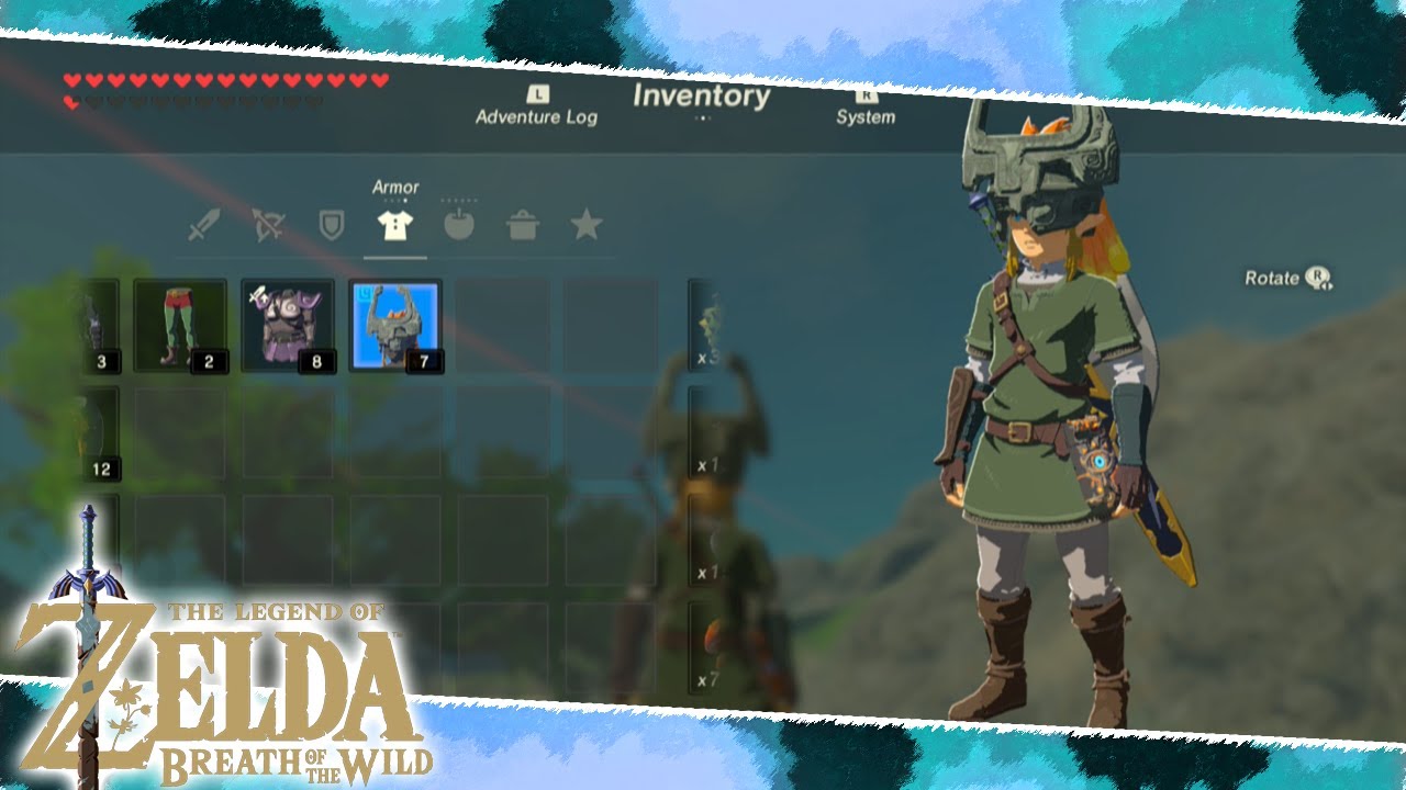 Midna's Helmet Location The Legend of Zelda Breath of the Wild DLC 1 YouTube