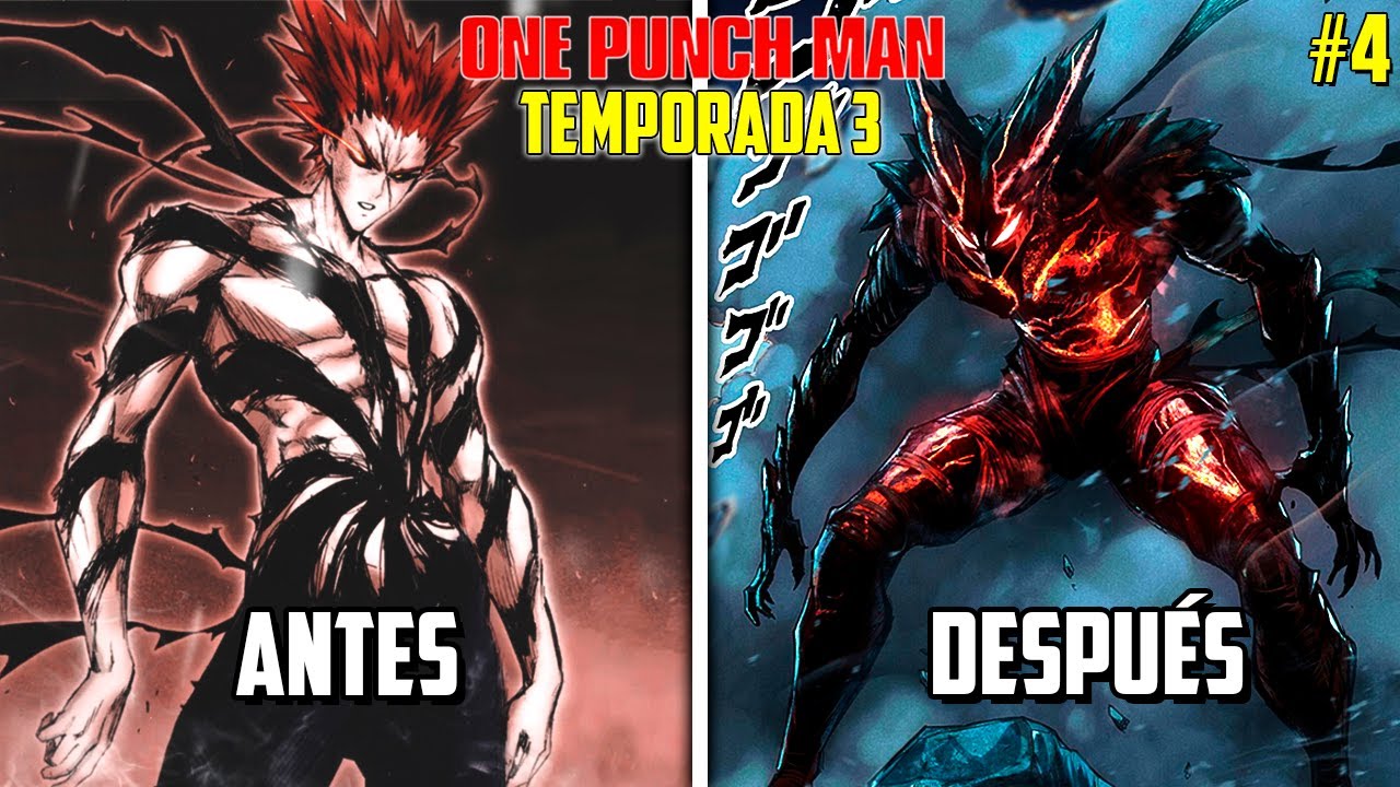 👊SAITAMA vs GAROU  ONE PUNCH MAN Temporada 4 RESUMEN (PARTE 5) 