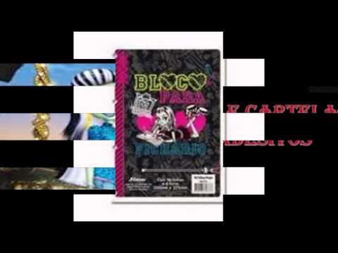 Material escolar 2014 Monster Hig