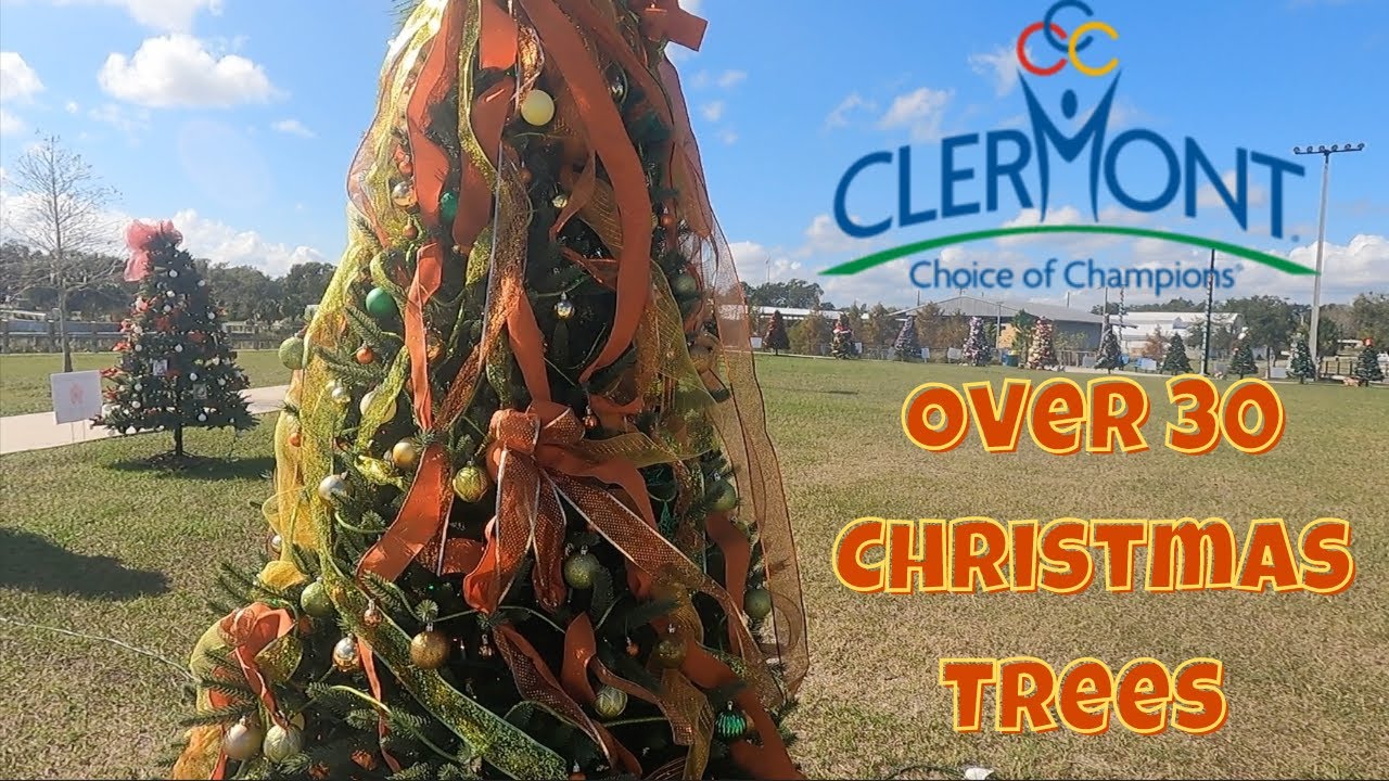 CLERMONT CHRISTMAS TREE STROLL / VICTORY POINTE YouTube