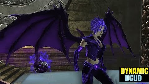 DCUO Vampire Bat Trinket // Hallowings Back // Trick or Teekl Buckets // DC Universe Online