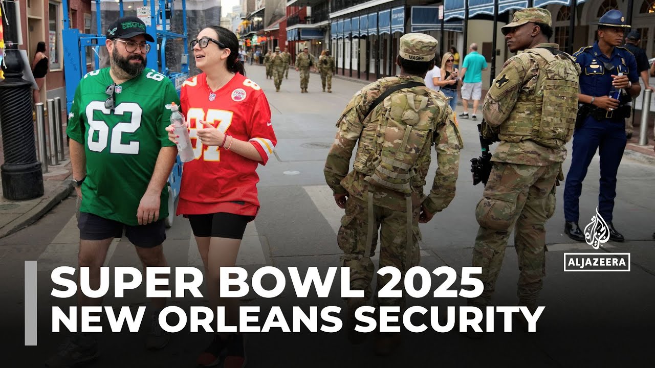 Super Bowl security tightens in New Orleans ahead of big game