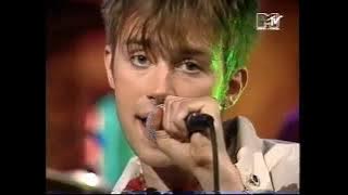 Blur live (performing 'Parklife' on Ray Cokes) Part 1 of 2