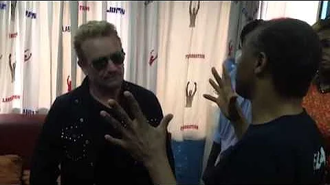 FEMI KUTI WELCOMES BONO TO THE NEW AFRIKA SHRINE