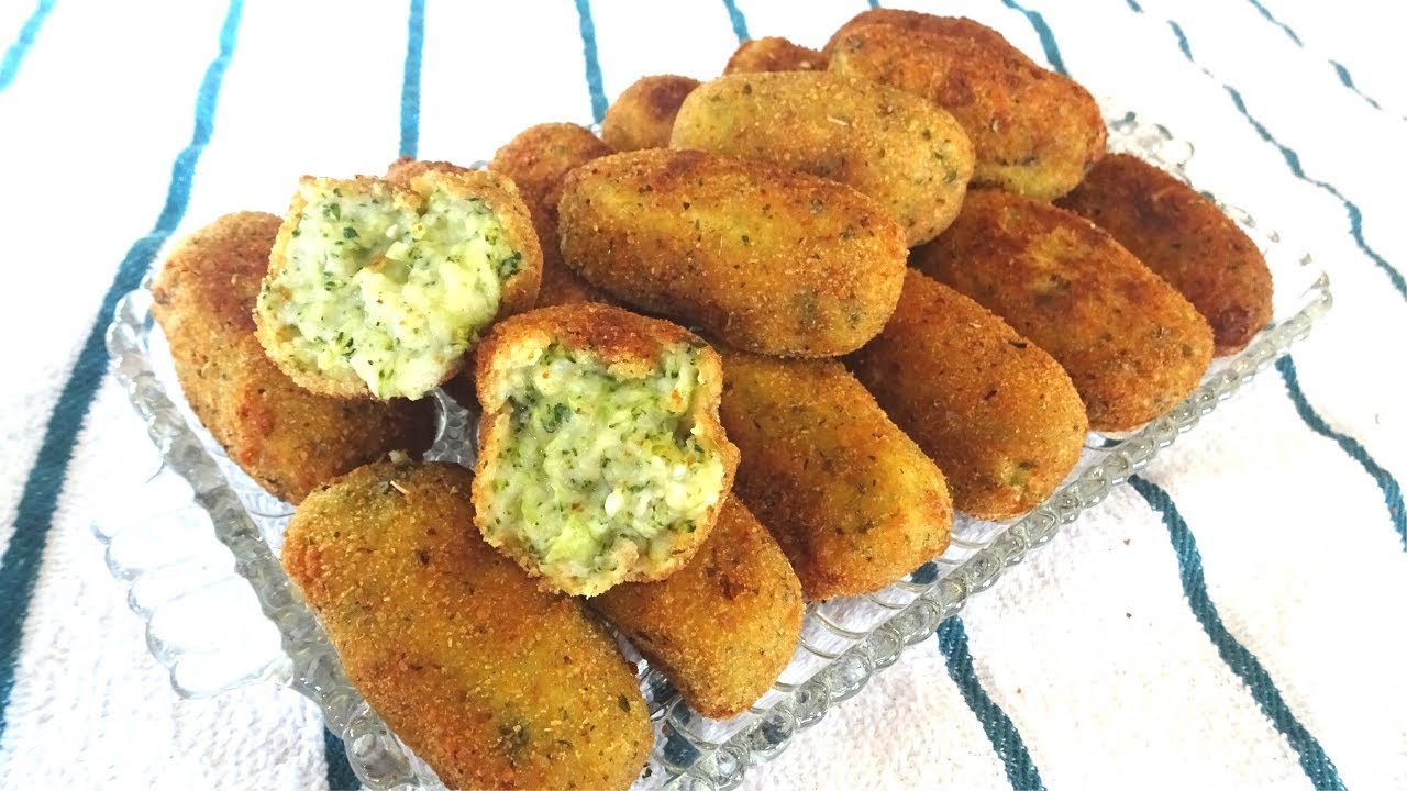Croquetas de Brócoli y Queso/ Cómo hacer croquetas de brócoli suaves y Ricas. Mis Recetas Deliciosas