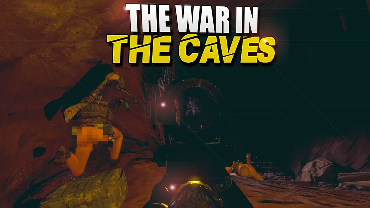 The WAR In The CAVES! (Rust Survival) #70 - YouTube