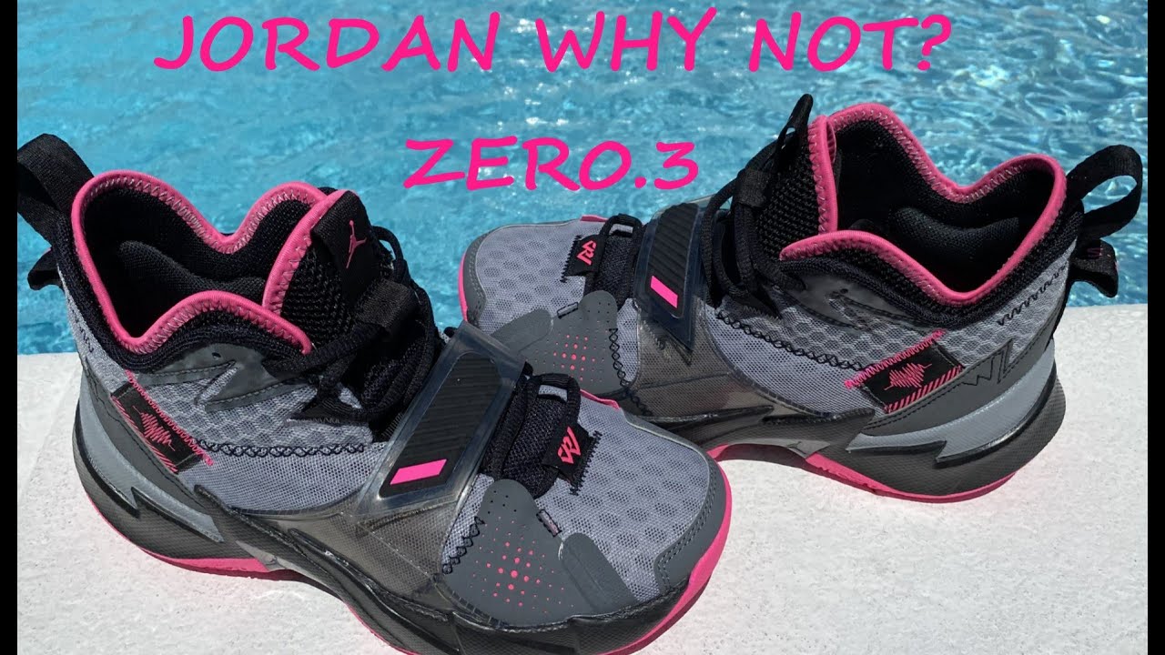 Jordan Why Not? Zero.3 Rosa Pink Blast, unboxing! - YouTube