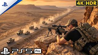(PS5) Deadly Sniper Attack on the Russian Convoy | Realistic Gameplay [4K60FPS] Call of Duty screenshot 2