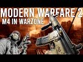 Using the Modern Warfare 2 M4 in COD Warzone!
