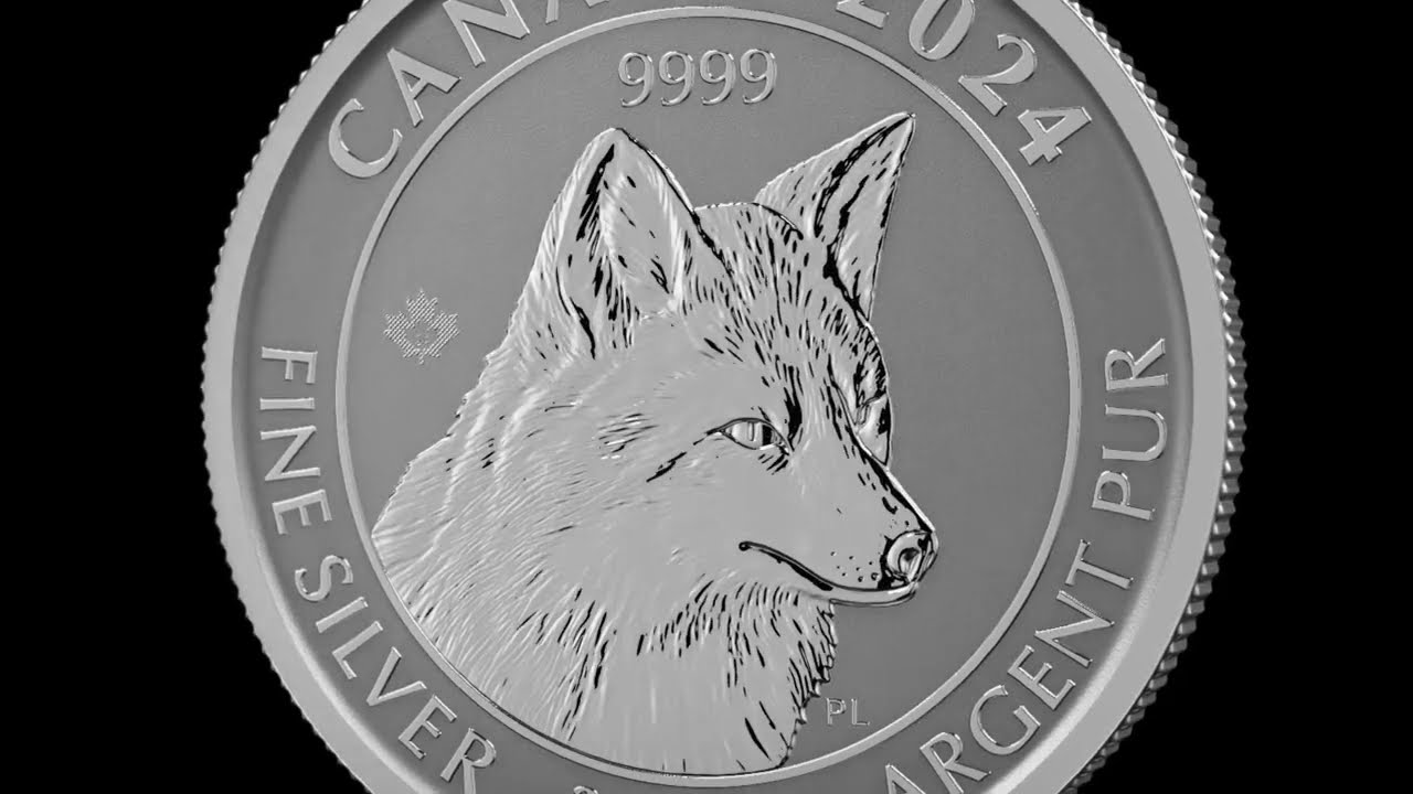 銀貨TheOfficialCoinoftheCANADIAN Mint 2024 ¾ oz. 99.99% Pure Silver Coin – Red Fox (Bullion) | The