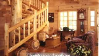 Log Homes Video 2 | House Plans and More видео log house plan