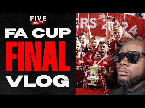 Erik Ten Hag & Man Utd Masterclass Performance Against Man City LIVE At Wembley - Best Vlog EVER