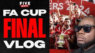 Erik Ten Hag & Man Utd Masterclass Performance Against Man City LIVE At Wembley - Best Vlog EVER