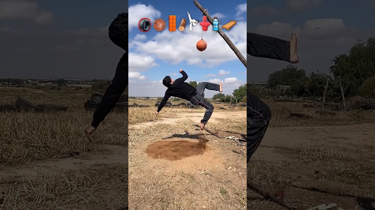 Taekwondo Kicks VS objects #24