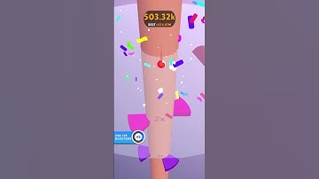 Helix Jump: Level 2542 #shorts #helixjump #gaming #mobile