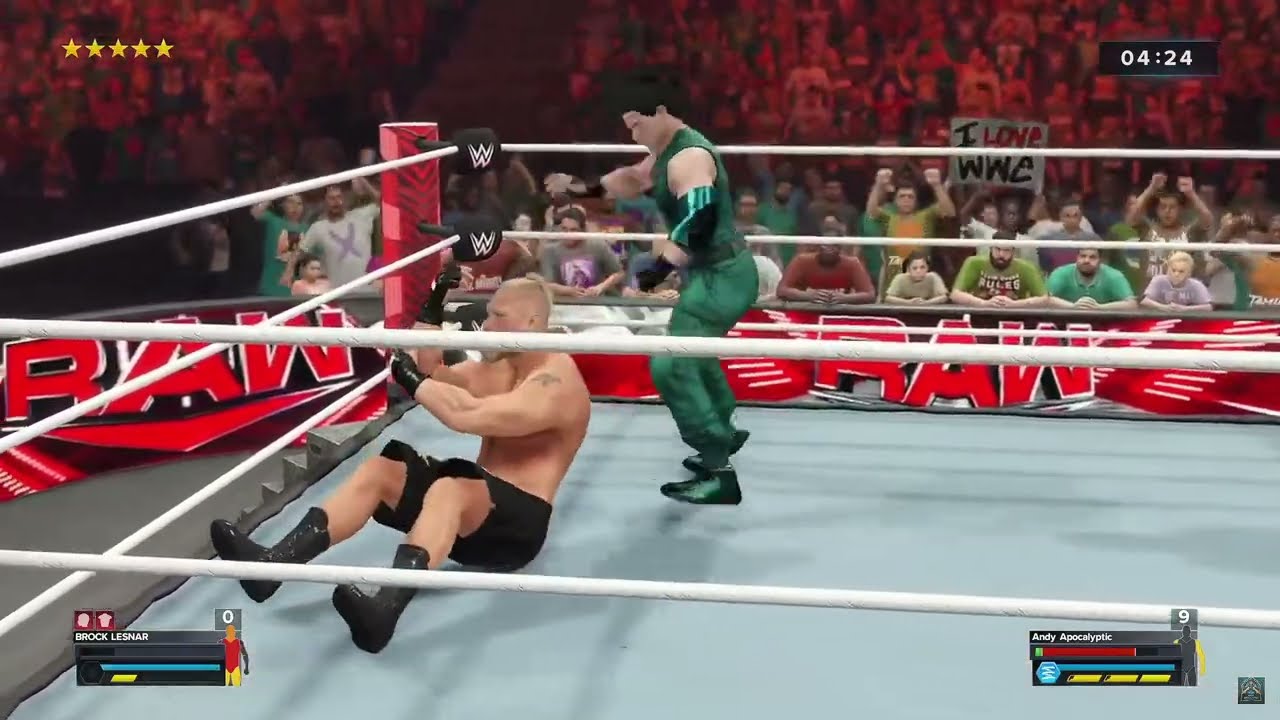ANDY APOCALYPTIC GOES FULL APOCALYPTIC MODE ON BROCK LESNAR