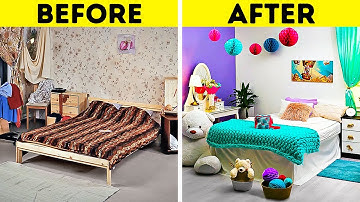 Easy Ways To Upgrade Your Bedroom || Cool Home Organizing And Decorating Hacks