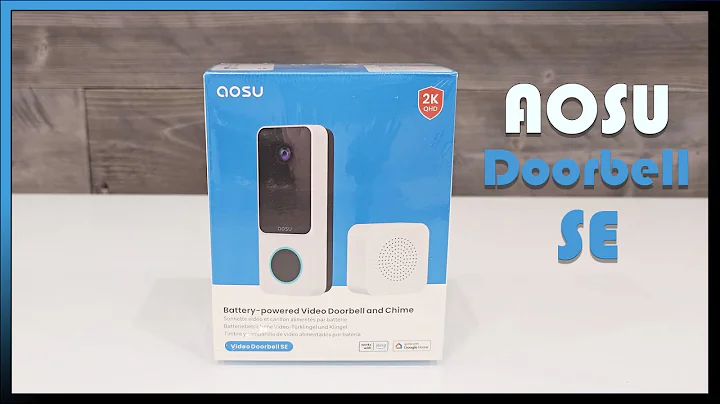 AOSU Video Doorbell SE Unboxing & Review