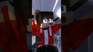 When you are Chilling on a plane then see this - Minecraft Animation #shorts