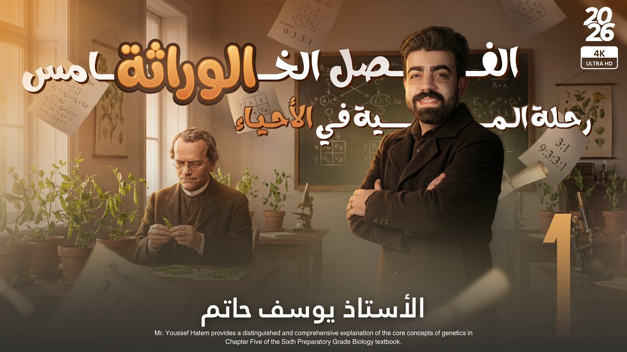 احياء السادس علمي | الفصل الخامس ( الوراثة ) | محاضرة الاولى #اساسيات_الوراثة