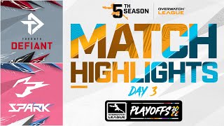 @TorontoDefiant vs @HangzhouSpark | Playoffs Highlights | Day 3