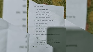 HPU BBA 5th sem [Quantitative Technique For Management] question paper