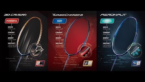 LI-NING New Racket Series Guide