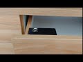 Srn techhidden cabinet lock for office drawer cabinet doors