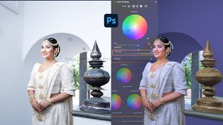 Sri Lankan Model Shoot Retouching & Colorful Color Grading Tutorial 004 screenshot 3