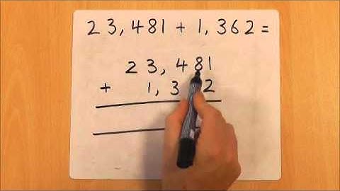 Year 5 Column Addition