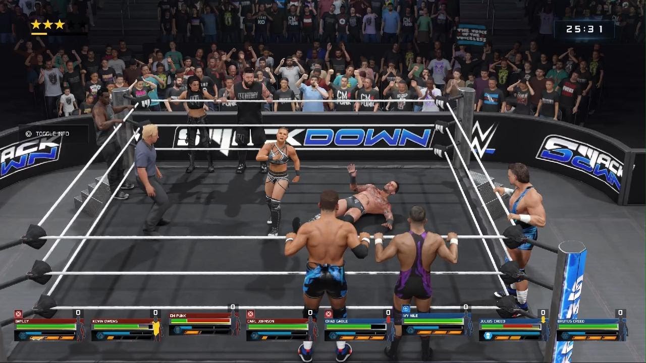 WWE 2K25 Mutiny Vs American Made SmackDown Iron Man Match