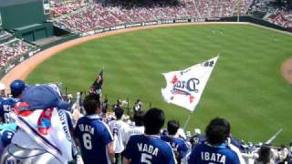 中日ドラゴンズ応援風景 1-9~監督~燃えドラin広島