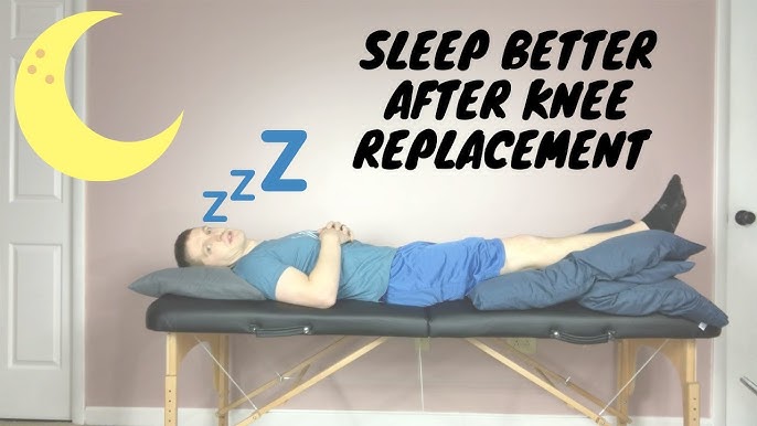 How to Sleep after Knee Surgery or Injury - EquipMeOT