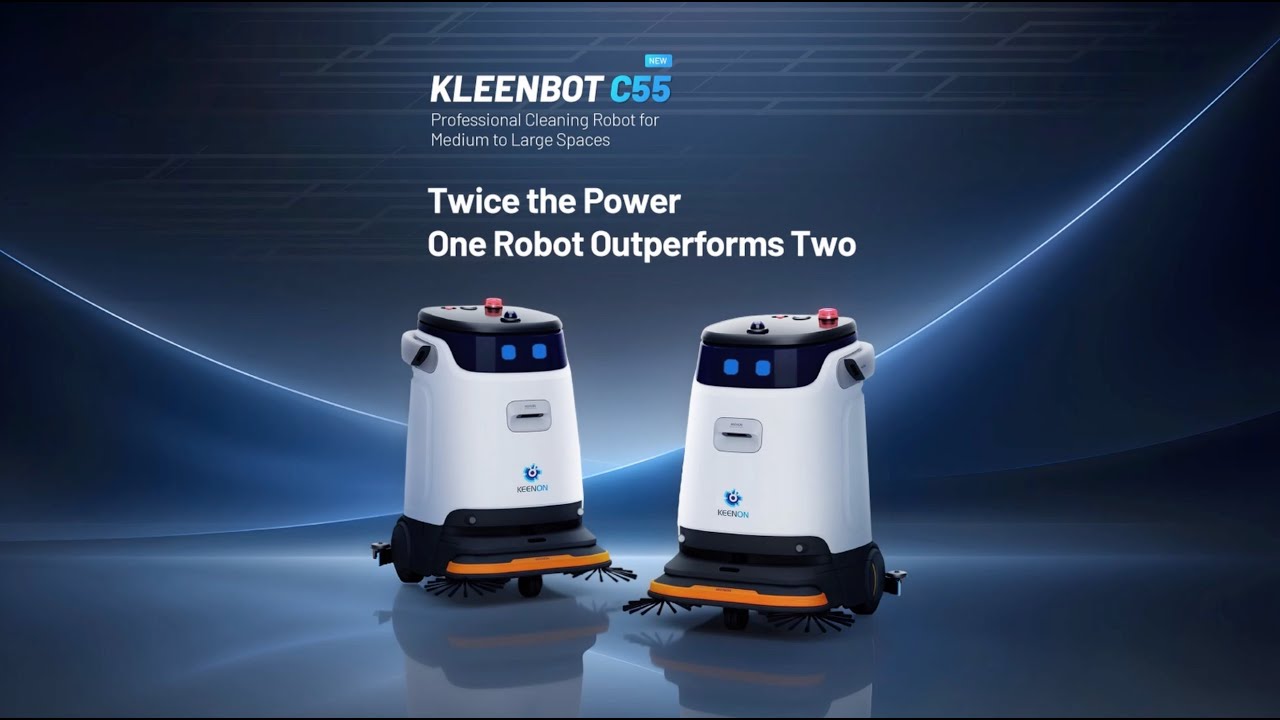 KLEENBOT C55 | Professional Cleaning Robot for Medium to Large Spaces